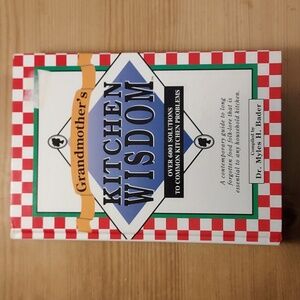 Book Grandmother's Kitchen Wisdom Hardcover Vintage by M. Bader